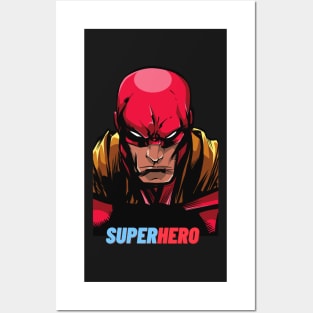 Superhero Posters and Art